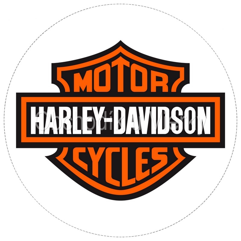 Jedlý obrázok logo Harley-Davidson č.8043,15